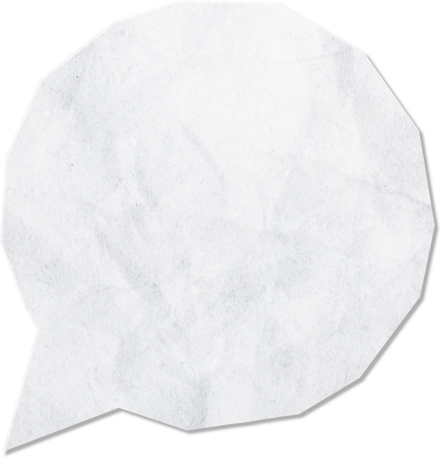 Rounded Speech Bubble